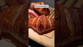 Croissant ❤️❤️ recipe in description ❤️ food croissant pastry asmr recipe baking [upl. by Nrevel]