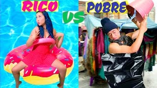 RICO VS POBRE  EL MUSICAL  Palomitas Flow [upl. by Ecnesse]