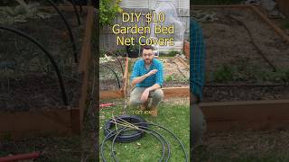 How To Make Garden Bed Covers For Cheap shorts [upl. by Naitsirc]