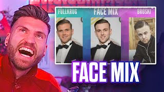 ER ERKENNT SICH NICHT 🤣 FUßBALLER FACE MIX CHALLENGE 🔥 Tisi Schubech Stream Highlights [upl. by Redvers659]