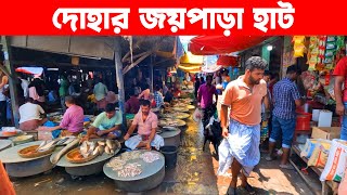 দোহার জয়পাড়া হাট  Village Market  Village Market in Bangladesh  Joypara hat  Live Village 24 [upl. by Skees]