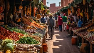 Walking in Casablanca Morocco — 4K60fps HDR Walking Tour [upl. by Budding927]