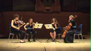 Nightingale String Quartet Webern Six Bagatelles op 9 [upl. by Jaco434]