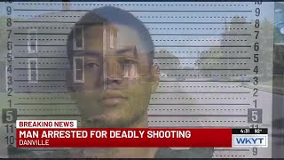 WATCH Murder arrest made in Danville shooting [upl. by Bandeen]