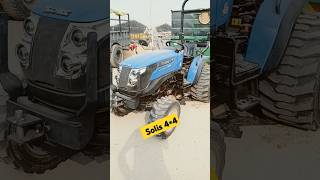 Solis tractor 4×4trending automobile minitractor tractorvideo [upl. by Annissa]