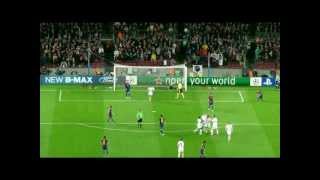 Champions League BARCELONAMILAN Goal di Nocerino Camp Nou 3042012 quarti di finale [upl. by Crandall234]