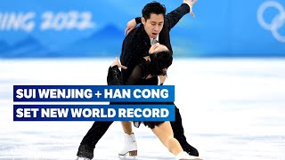 🚀NEW WORLD RECORD Sui Wenjing  Han Cong  Figure Skating Beijing 2022 Highlights [upl. by Jamel]