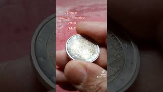 2 euro conmemorative 2018 ITALY [upl. by Brace393]