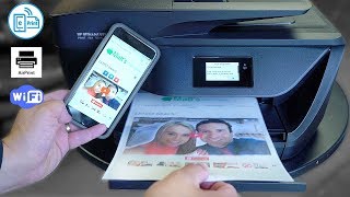 Best HP AllinOne Printer Review  Print DIRECT from iPhoneAndroid [upl. by Dnalyaw]