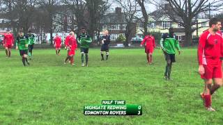 Highgate Redwing v Edmonton Rovers 26114 [upl. by Lelith]