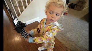 3 Year Old Tydus THE VLOGGER [upl. by Idalla]