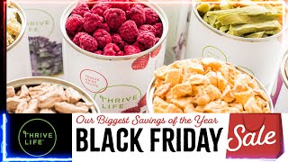 Thrive Life Black Friday Sale [upl. by Rider468]