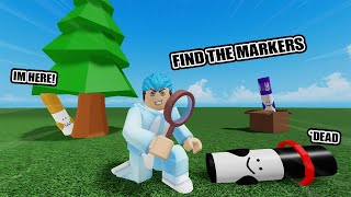 Find The Markers  ROBLOX  LETS FIND ALL THE MARKERS [upl. by Auvil349]