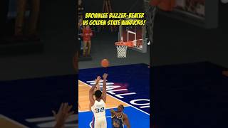 Brownlee Running shot BuzzerBeater vs Golden State Warriors olympics gilaspilipinas nsd [upl. by Sonnie]