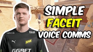 s1mple vs FACEIT Ranked 2013 Anubis VOICE COMMS  Sep 16 2024  CS2 POV [upl. by Sirronal]