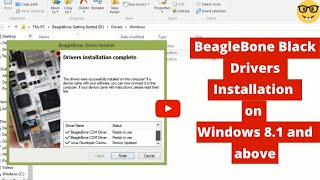 Beaglebone Getting Started  How to Install Beaglebone Black Drivers on Windows [upl. by Enymsaj]