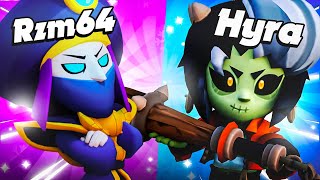 Rzm64 and Hyra is Back 400K Özel❤️ Brawl Stars [upl. by Nithsa]