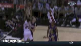 Miami Heats Hassan Whiteside Phoenix Suns Alex Len Fight [upl. by Cira203]