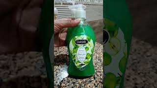 OASIS Antibacterial hand wash This video is not sponsored fiaalikhan14 oasis youtubeshorts [upl. by Berky]