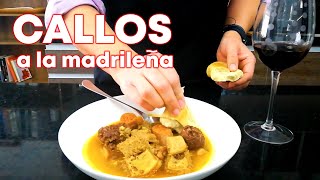 Callos a la madrileña RECETA TRADICIONAL Ingredientes locales [upl. by Delogu]