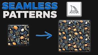 How to Create Seamless Patterns in Midjourney Full Tutorial [upl. by Amron]