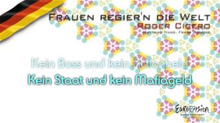 Roger Cicero  quotFrauen Regiern Die Weltquot Germany  Instrumental version [upl. by Benn]