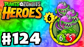 ThreeHeaded Chomper  Plants vs Zombies Heroes  Gameplay Walkthrough Part 124 iOS Android [upl. by Acnaib]