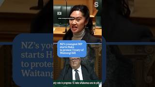 Māori MPs start haka in NZs parliament as protest  ABC News [upl. by Bethel]