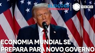 Economia mundial se prepara para novo governo de Donald Trump [upl. by Klotz]