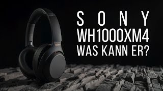 Sony WH1000XM4 kabellose Kopfhörer Funktionen amp Bedienung erklärt [upl. by Nunciata]