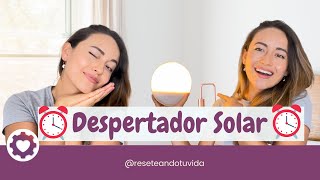 Despierta de forma NATURAL en las mañanas  Despertador con luz solar [upl. by Eulalee]