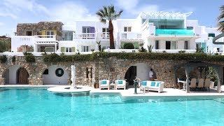 KIVOTOS MYKONOS the most famous hotel on Mykonos Greece review [upl. by Noiwtna]