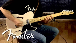 Fender Cabronita Tele Thinline Demo  Fender [upl. by Asseneg568]