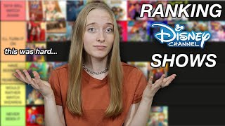 RANKING DISNEY CHANNEL SHOWS [upl. by Esojnauj289]