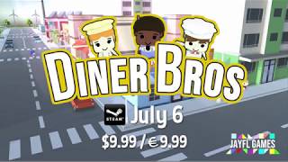 Diner Bros  Launch Trailer [upl. by Suqram]