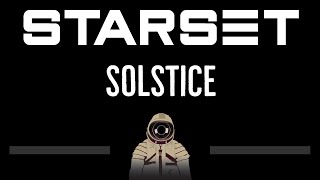 Starset • Solstice CC 🎤 Karaoke Instrumental Lyrics [upl. by Vorster]