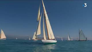 Les bateaux des Voiles dAntibes richesses du patrimoine maritime [upl. by Ibbob947]