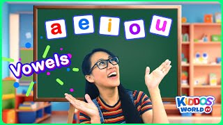 Learning the Vowels Sounds for your Kiddos  Teaching the Letter Vowels by Miss V [upl. by Naie]