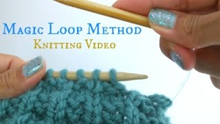 Magic Loop Method Knitting [upl. by Rettig]