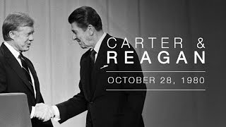 1980 Presidential Candidate Debate Governor Ronald Reagan and President Jimmy Carter  102880 [upl. by Hgierb532]