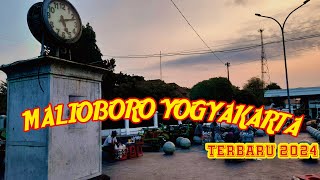 UPDATE SUASANA MALIOBORO YOGYAKARTA TERKINI DI SORE HARI  WISATA JOGJA 2024 [upl. by Olnton]