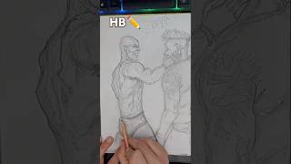 Drawing Mike Tyson slaping Jake Paul during ceremonial weigh ins miketyson jakepaul drawing [upl. by Glendon316]