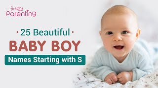 25 Best Baby Boy Names that Start with S [upl. by Anerec967]