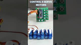 6 Channel Servo Motor Tester arduino robotics [upl. by Eindys]