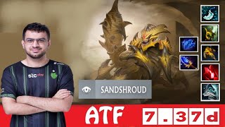 DOTA 2ATF the SAND KING OFFLANE 737d [upl. by Soutor50]