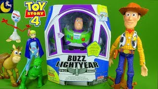 Thinkway Toys Buzz Lightyear Signature Collection Interactive Woody Bo Peep Forky Toy Story 4 Toys [upl. by Natiha]