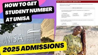 UNISA firsttime applicantsHow to Get Your Student Number at UNISA Guide for 2024 Applicants [upl. by Tracy]