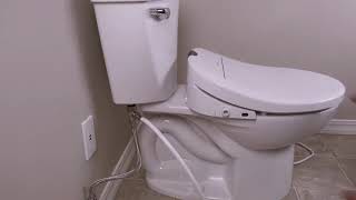 Brondell Swash Bidet Toilet Seat Installation Video [upl. by Ynad]