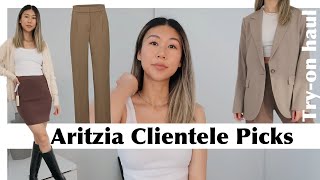 ARITZIA CLIENTELE SALE PICKS 2021  Tryon Haul amp Recommendations [upl. by Chaing]