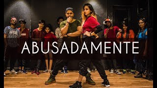 ABUSADAMENTE  MC Gustta e MC DG  Tejas Dhoke Choreography  Dancefit Live [upl. by Rexfourd682]